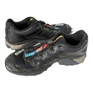 Salomon XT-4 OG Men’s Black Ebony Silver  Blokecore Athletic Sneaker Size 12